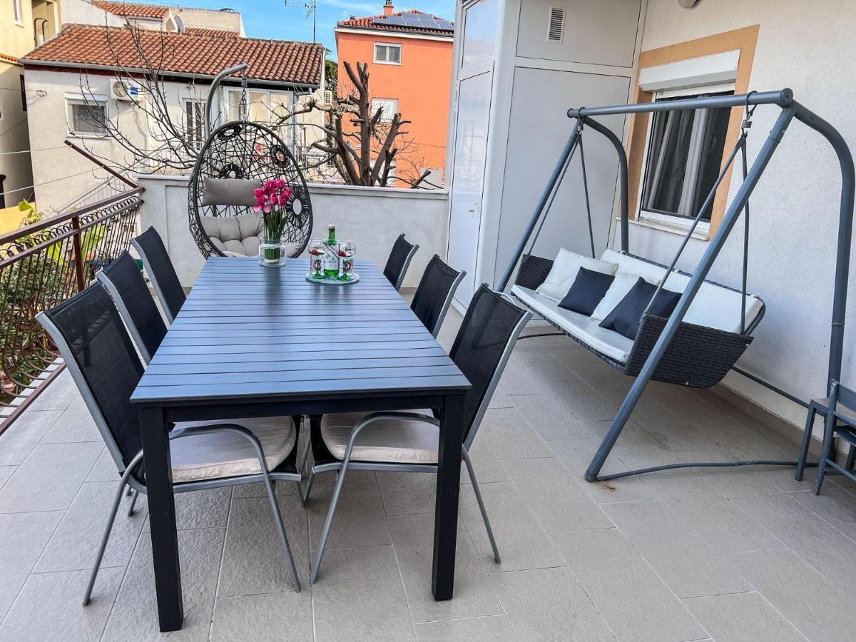 Apartman Zara Biograd Na Moru Esterno foto