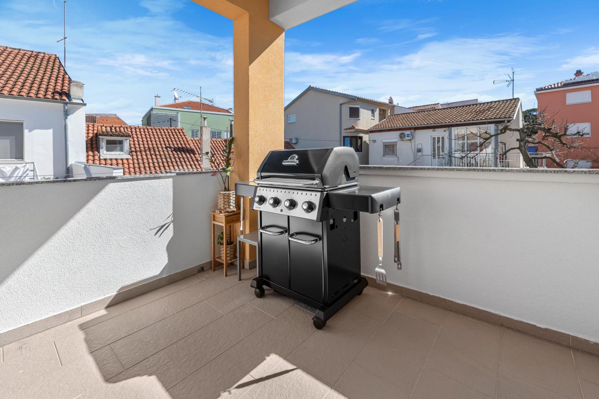 Apartman Zara Biograd Na Moru Esterno foto